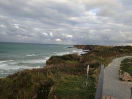 Croqueville-en-Bessin : Pointe du Hoc